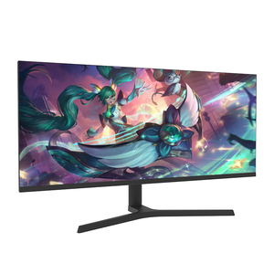 จอ LED 34นิ้ว165Hz อัตราการรีเฟรช4K บาร์แสง RGB ความละเอียด4K สำหรับเล่นเกมจอคอมพิวเตอร์แบบตรงความละเอียด2K 144 Hz - Product Image 1