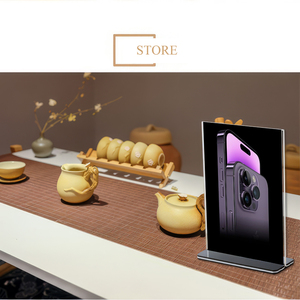Custom Size Acrylic QR <strong>Code</strong> L or <strong>T</strong> Shape Display Stand for Pay Sign Payment QR <strong>Code</strong> Paper Holder - Product Image 4