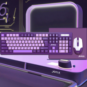 Combo de teclado y ratón inalámbricos de gran oferta 3 en 1 con juego de alfombrilla de ratón Precio de fábrica original para PC Computadora portátil - Product Image 1