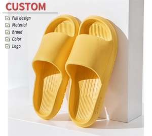 Neue Custom Logo EVA Slides für Hausschuhe mit PU-Futter Made in China Mit Schuhkartons - Product Image 5