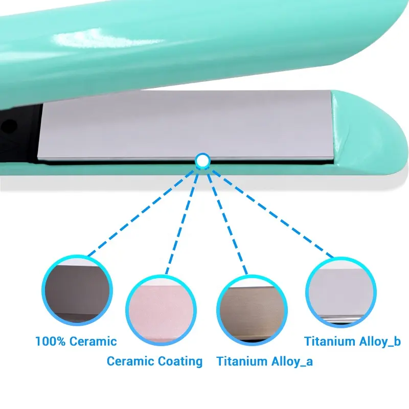 2024 professionale ceramica regolabile temperatura piastra per capelli salone ferro piatto strumento per lo Styling di calore rapido cheratina