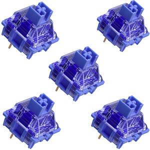 GATERON POM CJ tige murale linéaire 45g emballage de détail 35 pièces par paquet personnalisé bricolage 3 broches lubrifiant interrupteur de clavier mécanique - Product Image 4