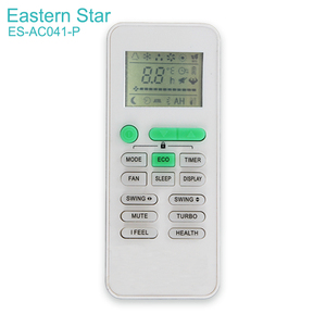 ES-AC041-P AC รีโมทอัจฉริยะจอแสดงผลดิจิตอล LED IC แบบอ่อนสำหรับ videocon เครื่องปรับอากาศรีโมทคอนโทรล38kHz ใหม่ ABS 14คีย์ - Product Image 4