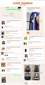 Thiết kế mới đầy đủ bao phủ Rugged Pax A99 Silicone bảo vệ Bìa Silicone POS trường hợp bìa cho Pax A99 biểu tượng tùy chỉnh hỗ trợ - Product Image 6