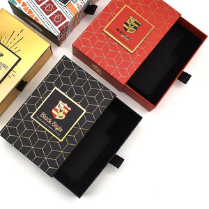 Custom Logo Luxury Perfume Present Packaging <strong>Box</strong> Portable High-End Square Drawer Gift <strong>Box</strong> with Sponge Liner Embossed Print - Product Image 5