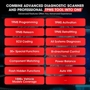 Attivazione programmazione sensore TPMS servizio di accesso Account Online codifica ECU Autel MaxiPRO MP808TS Scanner diagnostico automobilistico - Product Image 4