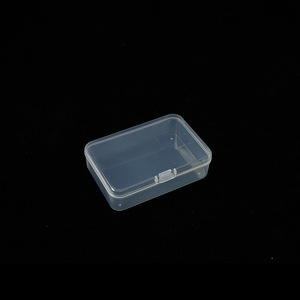 小型产品迷你矩形塑料透明容器工具箱 - Product Image 3
