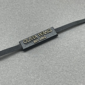Hanging Label Silk Rope Plastic Hanging Permanent <strong>Hang</strong> <strong>Tags</strong> for Clothes Sealing Wire Silk Custom Logo <strong>Hang</strong> <strong>Tag</strong> <strong>String</strong> - Product Image 3