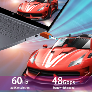 8K 60Hz <strong>HDMI</strong> Fiber Extender Over OM5 Multimode Single Core LC Transmitter Receiver up <strong>to</strong> 100 Meter - Product Image 5