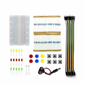 School Education Lab Starter Kit UNO R3 Mini Bread board LED Jumper Wire Button für Arduino Diy Kit