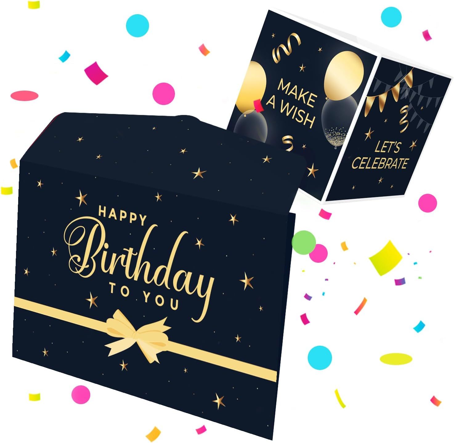 Birthday-black-gold premium