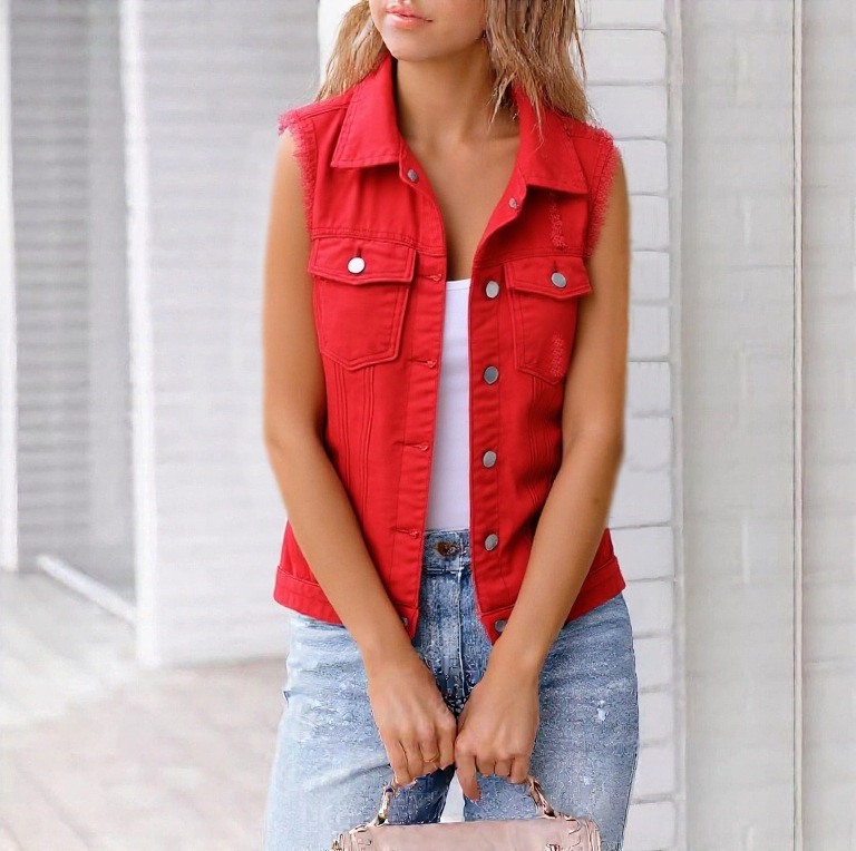 Gilet rouge
