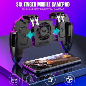 M10 M11 Six Finger Mobile Gamepad Game <strong>Controller</strong> for MEMO Mobile Phone Game Joystick with Heat Dissipation <strong>Function</strong> - Product Image 6