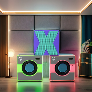 Mini X1 inalámbrico para altavoz Bluetooth 5W Woofer de escritorio para uso doméstico al aire libre uso de la computadora 2024 AMZ Bestseller ideal para reuniones