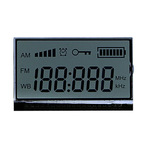 Kunden spezifische Dimension Mono White Hintergrund Positiv 7 Segment LCD-Bildschirm modul - Product Image 1