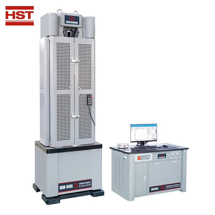 Professional 1000kn computer servo universal machine material testing mechanical test equipment for wholesales