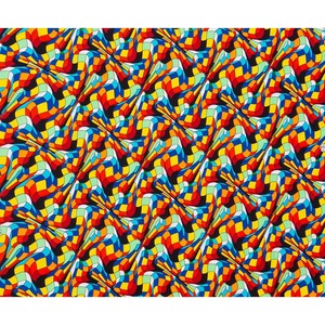 Super Java Anti-Pille African Wax Print Stoff 6 Yards Solid Pattern Ankara Holland ais für Heim textilien - Product Image 4