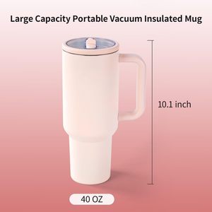 New 40oz Leak Proof Hydro Tumbler Insulated Vacuum <strong>40</strong> oz Traveler <strong>Cup</strong> With Handle - Product Image 5