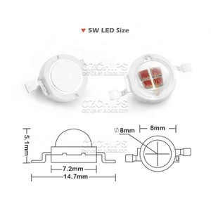 5Wファーレッド730NMハイパワーLEDCOBライトビーズ - Product Image 3