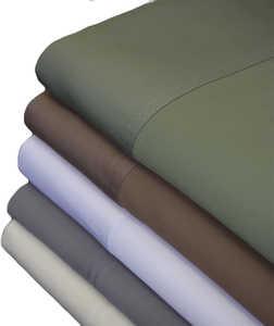 Hotel-Grade 100% Bamboo <strong>Sheets</strong> Modern Solid Pattern Twin Size Cooling <strong>Sheet</strong> and Pillowcase Set - Product Image 3
