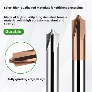 4-Flute Internal R Milling <strong>Cutter</strong> 60 Degree Tungsten Steel <strong>Arc</strong> R Angle Coated Chamfer Alloy for Machining Center-for Steel - Product Image 3