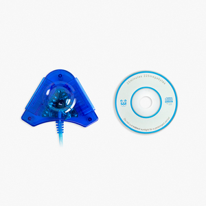 PS2到PC转换器P2蓝色三角形PS2到USB转换器P2游戏控制器 - Product Image 3