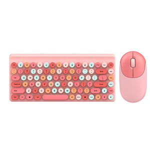 Mini juego de teclado y ratón inalámbrico BT, teclado para juegos para PC Gamer, portátil, tableta, ordenador, teclado Android