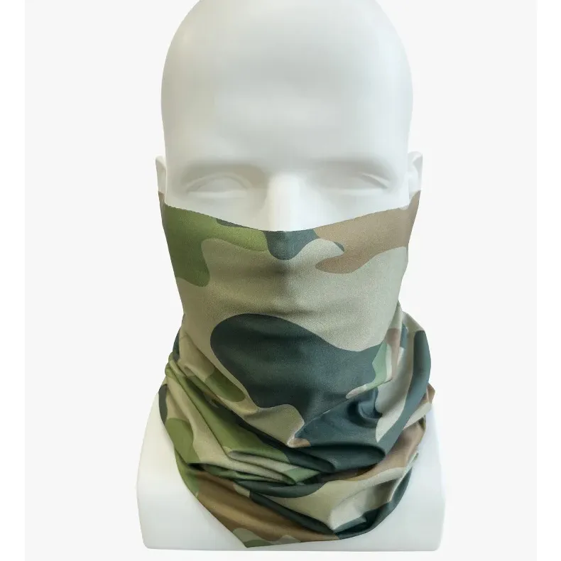 Лео уличная 50 + УФ-Защитная рыболовная маска для шеи, многофункциональный трубчатый шарф для лица, бандана для любителей