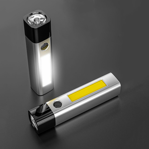 Alüminyum alaşım <span class=keywords><strong>led</strong></span> mini fenerleri <span class=keywords><strong>XPE</strong></span> + COB mini el feneri torch güç bankası