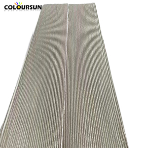 Rivestimento della facciata sistemi di protezione della pioggia che costruiscono pannelli di involucro con linea rotonda in pietra flessibile - Product Image 1