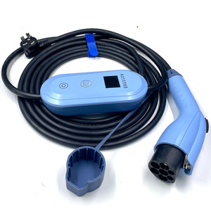 Elektrikli araç şarj cihazı EVSE seviye 2 240V 16A ev kullanımı için taşınabilir araba şarjı - Product Image 3