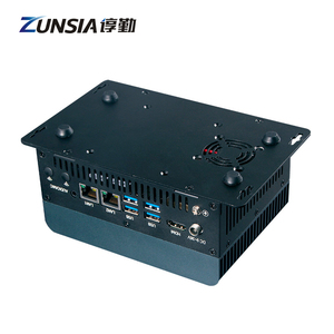 Zunsia In-tel 11th gen Tiger Lake-U I3 i5 i7 Industrial Win 11 Mini computadora 2 MSKEXT Dual Lan Fanless Mini PC - Product Image 5