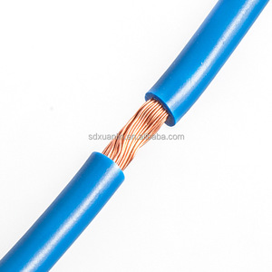 Tek çekirdekli bakır PVC yalıtımlı tel 20AWG telli düz kablo 600V sertifikalı 100m için havai ısıtma RV ROHS için anma IEC - Product Image 2