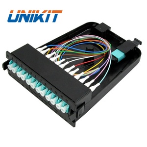 LC-Módulo de Cassette MPO OM3 OM4 LGX MTP, fibra MPO 12 24, Cassette para Panel de parche de fibra óptica MPO, venta al por mayor de fábrica - Product Image 6