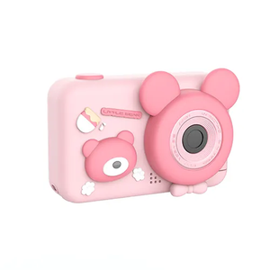 D32 Mini Hd fotocamera digitale Selfie <span class=keywords><strong>Stick</strong></span> con maniglia staccabile giochi per bambini regalo da 2.0 pollici schermo fotocamera economica