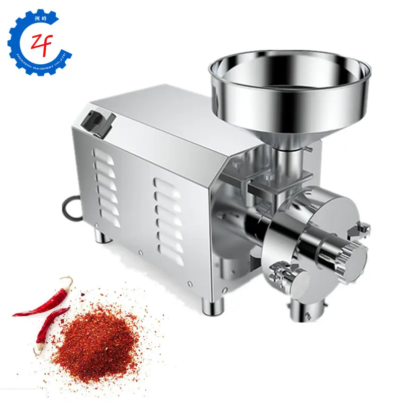 Paslanmaz çelik mini biber tozu taşlama makineleri fasulye unu değirmeni elektrikli kahve mısır değirmeni freze makinesi