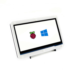Raspberry PI 4 Typ B Display 7 "Touchscreen-IPS-Bildschirm mit Schwarzweiß abdeckung - Product Image 3