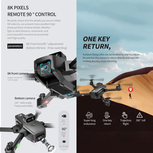最新的FPV 200米无人机4k远程光流双摄像机，带四轴飞行器避障VS SG700 XS816 - Product Image 4