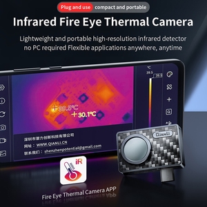 QIANLI Cámara Térmica IR EYE, Dispositivo de Medición de Temperatura de Teléfono, Interfaz Tipo C, Detector de Imágenes de Cortocircuito, Novedad - Product Image 4