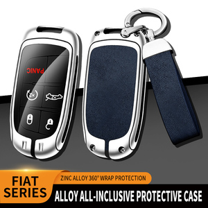 Zinc Alloy Car <strong>Key</strong> Case for Dodge RT Challenger Charger <strong>Journey</strong> RAM Remote Control Protector for DODGE R/T Logo Car <strong>Key</strong> Cover - Product Image 3