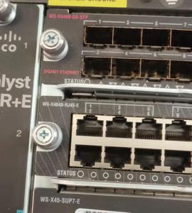 Ciscos 4507R-E çekirdek anahtarı WS-X45-SUP7-E WS-X4648-RJ45V-E WS-X4448-GB-SFP - Product Image 2