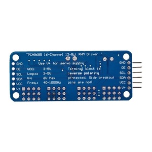 KIT da te a 16 canali 12 bit PWM/servoscudo Driver-I2C interface-PCA9685 o servoscudo modulo scudo pi lampone - Product Image 3