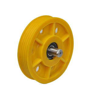 Bloque de Polea De Cable de Triple Conductor de gran diámetro, bloque de polea de corte para conductores, en venta - Product Image 5