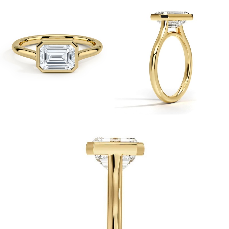 Bezel Set Solitaire