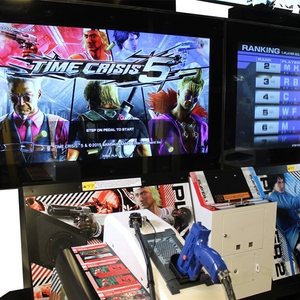 2 oyuncu sikke işletilen zaman kriz 3 4 5, ct5 arcade video simülatörü silah ateş oyun makinesi - Product Image 2