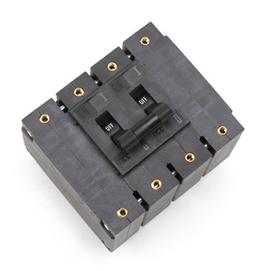Serie A Tipo A 1 2 3 4 Polos 1P 2P 3P 4 P Push Manual Reset Protector de sobrecarga Disyuntor magnético hidráulico enchufable 415V AC - Product Image 4