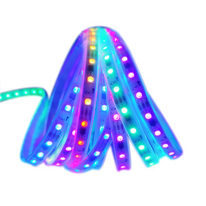 In vendita striscia digitale RGB5050 60leds/M WS2811 5050 striscia di colore 5050RGB 12V produttore di strisce Led RGB indirizzabili - Product Image 6