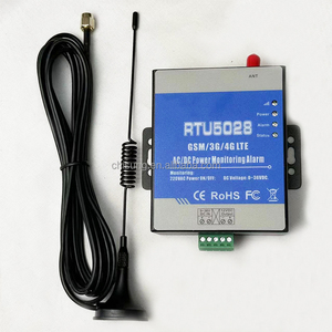 Controlador GSM RTU5028 4G Abridor de puerta para sistema de alarma de seguridad para el hogar Compatible con Red TCP Llamada gratuita Alarma de falla de energía