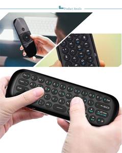 Neueste Design W1 MINI Tastatur 2,4G Wireless Fly Air Maus Wiederaufladbare Mini Fernbedienung Für Android TV Box/mini PC / TV - Product Image 5
