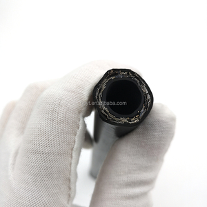 13mm R2 yüksek basınçlı hidrolik hortum-4 katmanlı çelik örgü, SAE100R2AT, 4000PSI, yağ/yakıt dayanıklı, EN853 - Product Image 5